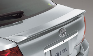 Rear spoiler