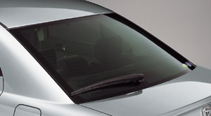 Rear sun shade (smoke type)