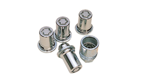 Reverse key wheel nut
