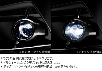 ＬＥＤフォグランプ(イルミネーション付（ホワイト）)
