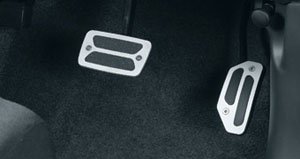 Aluminum pedal set