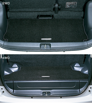 Trunk mat (carpet type)
