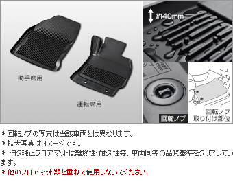 スノー・レジャー用マット(縁高・フロント)