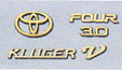 Gold emblem