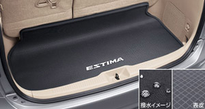 Luggage software tray