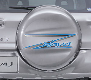 Spare tire cover sticker (type A)