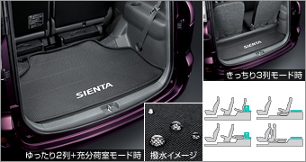 Luggage software tray