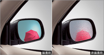 Lane clearing blue mirror