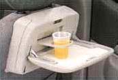Seat back table